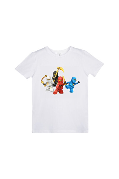 EZ Design Ninjago Custom Printed Design Kids T-Shirt