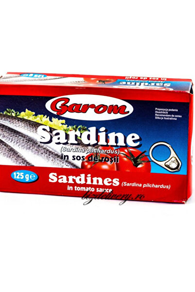 Garomia Σάλτσα σαρδέλας με ντομάτα και γκαρόμ 125γρ.