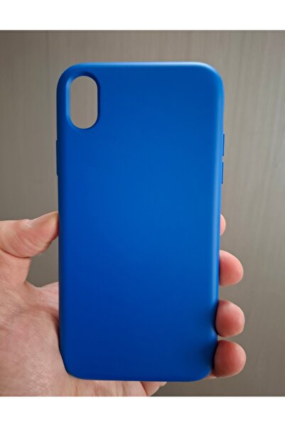 TechnoZone iPhone XS Max Compatible Silicone Velvet Launch Case