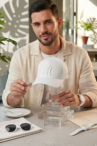 Ritagarcia Unisex Cotton Baseball Cap with Embossed Letter Embroidery