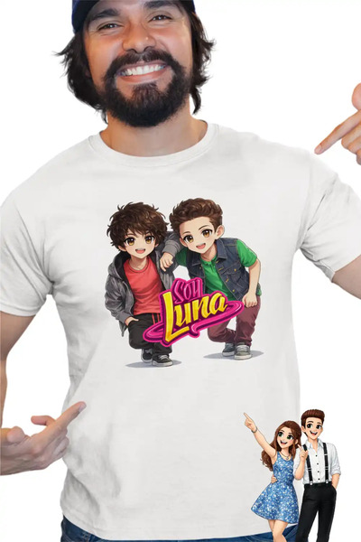 OEM Men's T-Shirt Soy Luna Boys Chibi