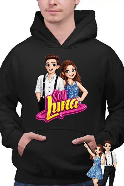 OEM Men's Hoodie Soy Luna Cartoon