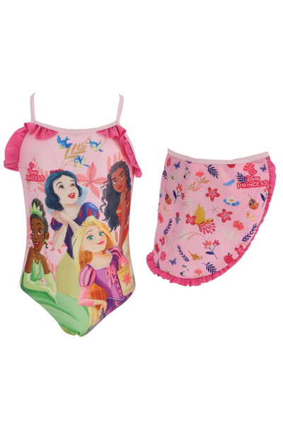 DİSNEY PRİNCESS One-piece swimsuit with sarong, Disney Princesses