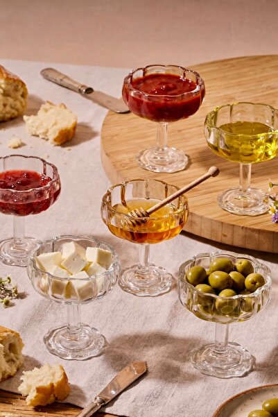 Maloria Floria Minik Pinterest Ayaklı Kahve Yanı Lokumluk Seti | 50ml - 6'lı