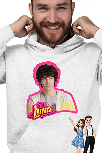 OEM Ανδρικό Φούτερ με κουκούλα Soy Luna Ramiro Ponce