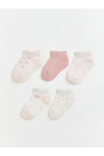 LC Waikiki Baby Girl Booties Socks Pack of 5