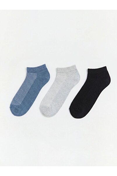 LC Waikiki Men's Booties Socks 3 pcs