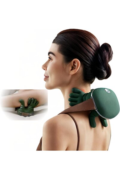 massage Rechargeable Neck and Back Massager,Simulated Human Hand Design, Reli...