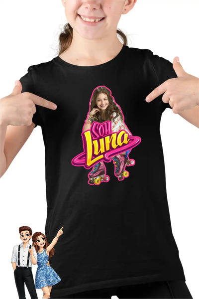 OEM Tricou Copii Fete Soy Luna Happy Life