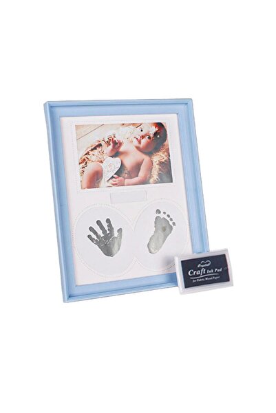 asel sanat RAMĂ PENTRU BEBELUȘI - RAMĂ FOTOGRAFICĂ CU AMPRENTĂ DE MÂNĂ ȘI PIC...