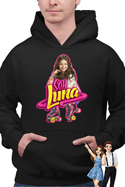 OEM Men's Hoodie Soy Luna Happy Life