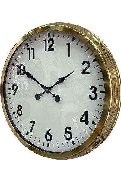 ForWhat 60cm Golden Prestige Trend Wall Clock for Office Home Office Gift