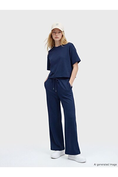 LC Waikiki Soft Touch Women's Sweatpants with Elastic Waist