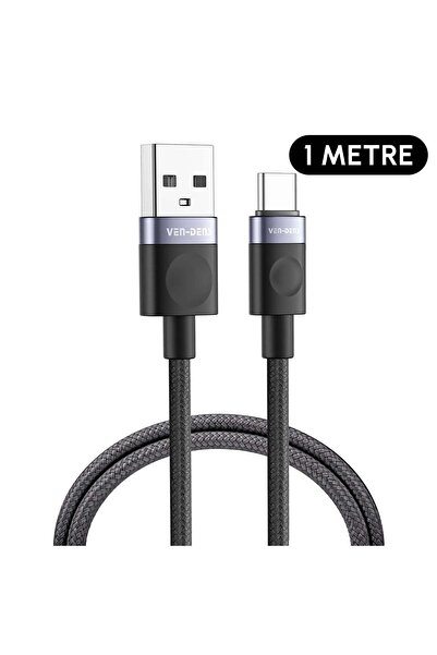 VEN-DENS Vendens VD-DCM03 Premium USB-C PD Hızlı Şarj Kablosu - 1 Metre