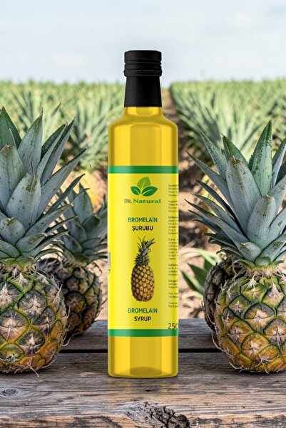 DRNATURAL Bromelain Ananas ve Koenzim Q10 İçeren Şurubu 250 Ml