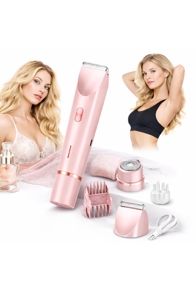 BIRAI LadyTrim Pro Women Shaver 2in1, Wet Dry, Rechargeable, Body Legs Face, ...