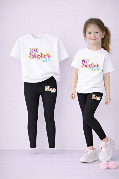 LORVEX Set de tricou și jambiere pentru fete, 100% bumbac, elastic, confortab...