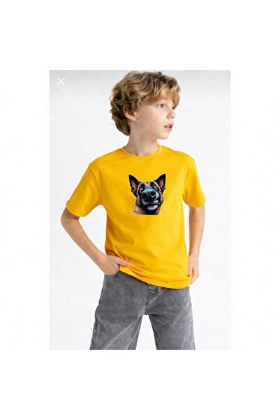 playwear Χαριτωμένο μπλουζάκι με στάμπα σκυλάκι, 100% βαμβακερό, με λαιμόκοψη...