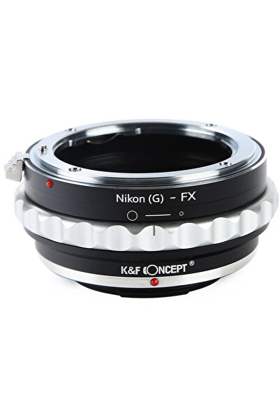 K&F CONCEPT Adaptor montura Nikon(G)-FX de la Nikon G la Fuji X-Mount