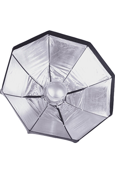 Generic Silver foldable Beauty Dish reflector 120cm with Bowens mount