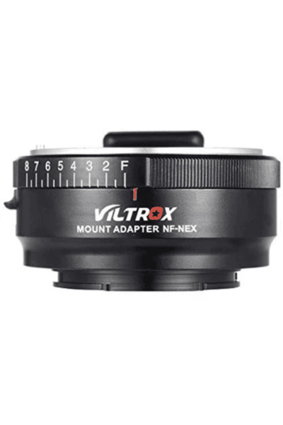 VILTROX Adaptor montura NF-NEX Focus Manual de la Nikon F la Sony E-mount