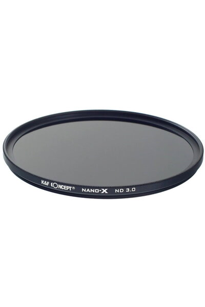K&F CONCEPT Filtru 62mm ND 3.0 (ND1000) NANO-X tratament hidrofob