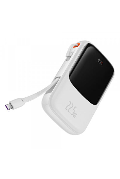 Baseus Baterie Externă Qpow Pro, 10000mAh, 22.5W, QC + PD, 1 x USB-A - 2 x US...