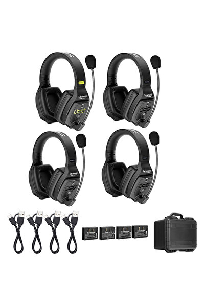 Saramonic Solutie intercom stereo comp WiTalk WT4D4xbat, 4 pers, Full-Duplex ...
