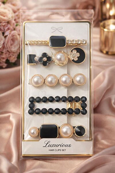 Accessories Set de catarame Hei Royal Negru și Auriu