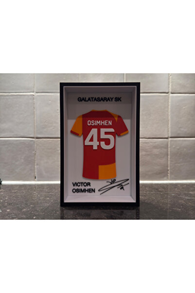 NorthEdge3D | Futbol Forma Tablo | Masa Dekoru | Çerçeveli PLA Baskı 22 x 14CM