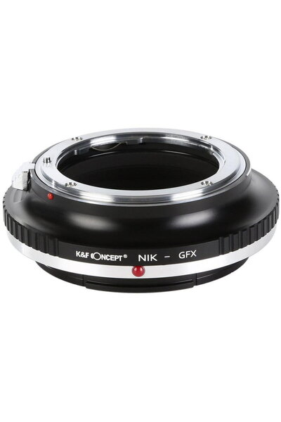 K&F CONCEPT Adaptor montura NIK-GFX de la Nikon AI la Fujifilm GFX mount