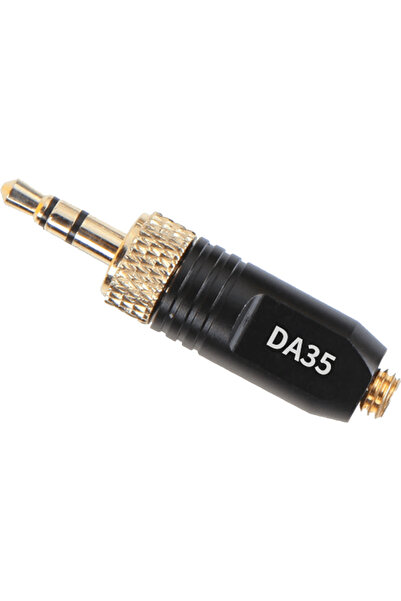 Deity Adaptor de microfon DA35 pentru seria de lavaliere W.lav, Negru