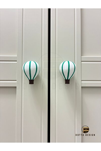 Dotta Design Çocuk Odası Kulpları - Yeşil Balon Kulp (Tekli)