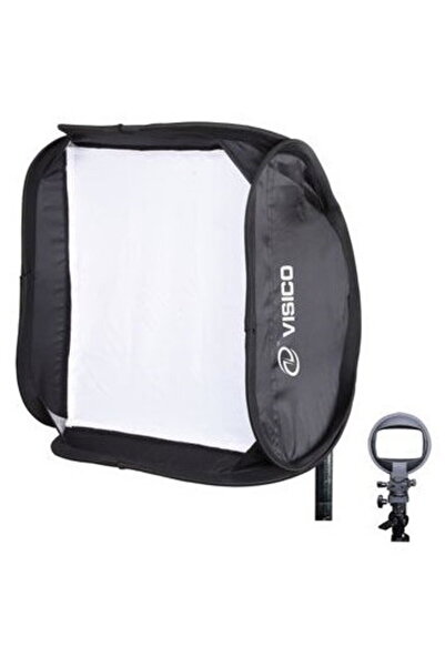 Visico Softbox 40x40cm cu flash holder