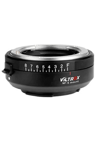 VILTROX Adaptor montura NF-E Focus Manual de la Nikon F la Sony E-mount