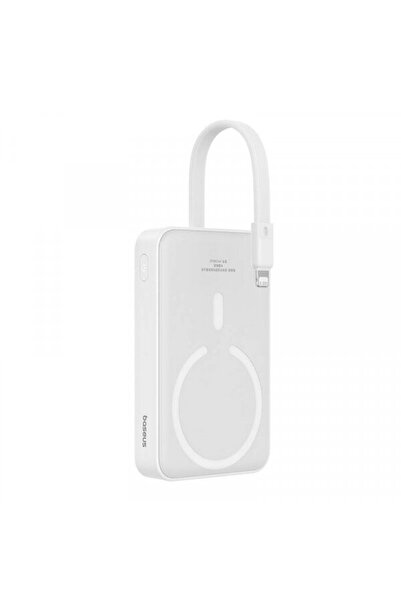 Baseus Baterie Externa Wireless Magnetic Mini, 10000mAh, 20W, PD + FQI, 1 x L...