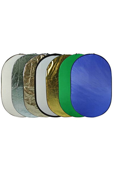 OEM Blenda ovala 7in1 gold silver difuzie alb sunfire albastru verde 60x90cm