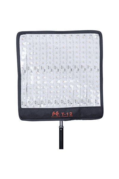 FALCON EYES Panou LED T12 cu temperatura de culoare reglabila 2700-9999K + RGB