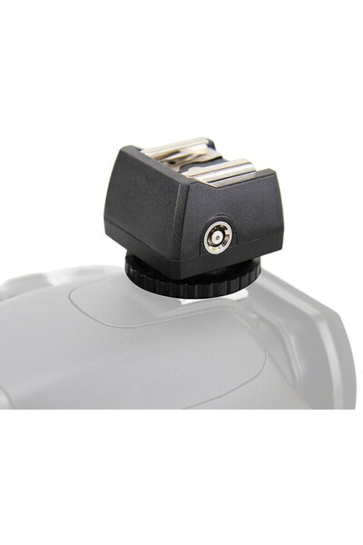 JJC Adaptor patina blitz, JJC-8, patina sincron pc-sync universala