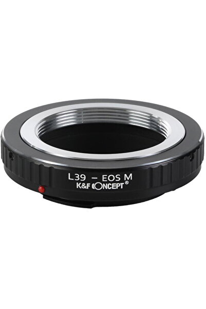 K&F CONCEPT Adaptor montura M39-EOS M de la M39 la EOS M-Mount