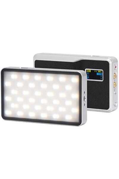 VILTROX Lampa LED RGB Portabila 8W Retro 08X Pocket LED Light 800lu 2500K-8500K