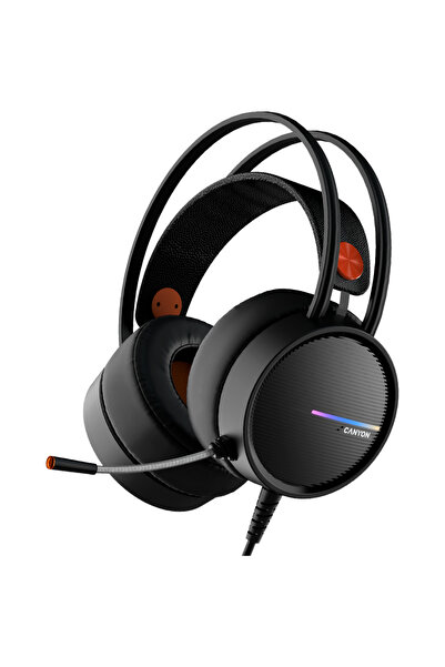 CANYON Piese pentru jocuri Interceptor GH-8, negru (CND-SGHS8A)
