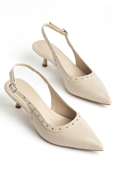 YUUN Tina Trok Detailled Heel Shoes