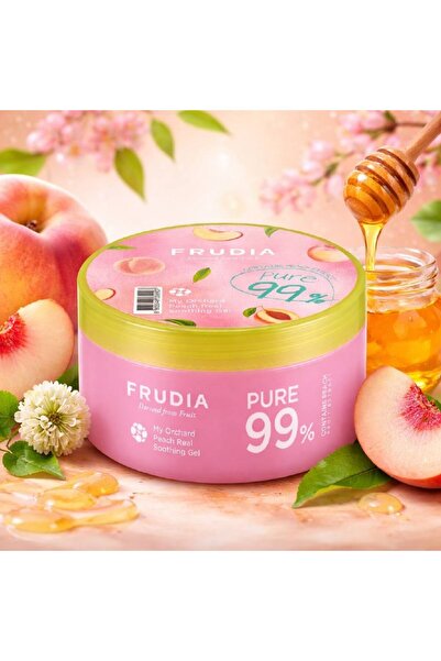 FRUDIA جل ترطيب فاخر للجسم بالخوخ والعسل من فروديا دارمال – 99% مكونات طبيعية...