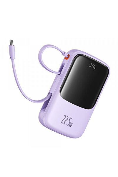 Baseus Baterie Externa Qpow Pro+, 10000mAh, 22.5W, QC + PD, 1 x USB-A - 2 x U...