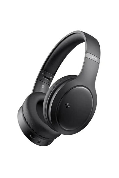 Havit Casti wireless H633BT, Peste ureche, Stereo, Bluetooth, Negru