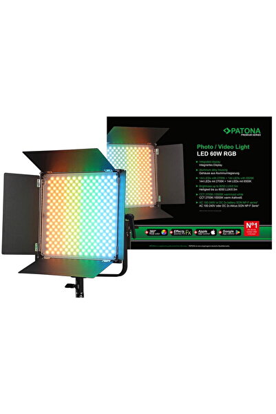 Patona Panou LED Premium profesional 60W RGB - 4274