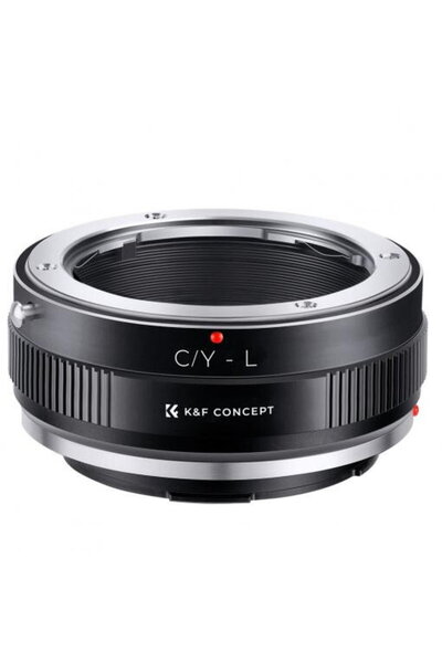 K&F CONCEPT Adaptor Montura L pentru obiectiv cameră Contax Yashica CY-L