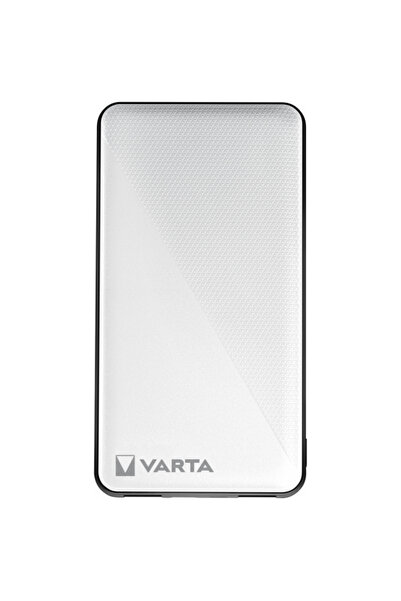 Varta Baterie Externa Energy, 10000mAh, 15W, 2 x USB-A - 1 x USB-C, Alba