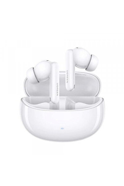 Ugreen Mâini libere Bluetooth HiTune T3 Pro WS206, TWS, ANC, MultiPoint, Alb